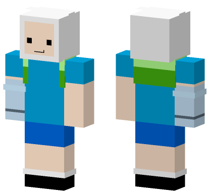 Finn O Humano 4886704 Minecraft Bedrock skin