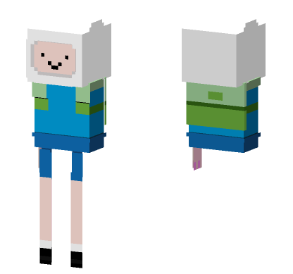 Finn V2 Minecraft Bedrock skin