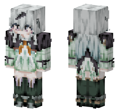 Firefly Honkai Star Rail Minecraft Bedrock skin