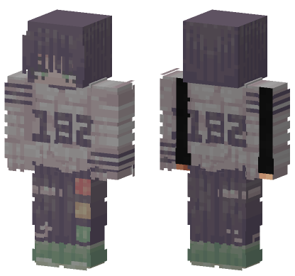 First Date Blink 182 Minecraft Bedrock skin