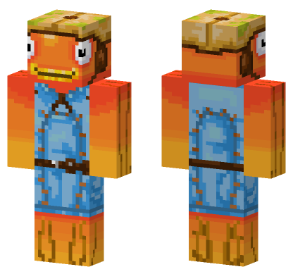 Fishstick No Layer Minecraft Bedrock skin
