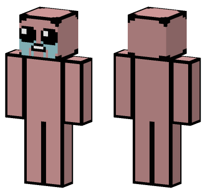 Flash Isaac Minecraft Bedrock skin