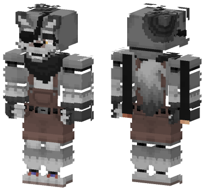 Flicker Wolf Minecraft Bedrock skin