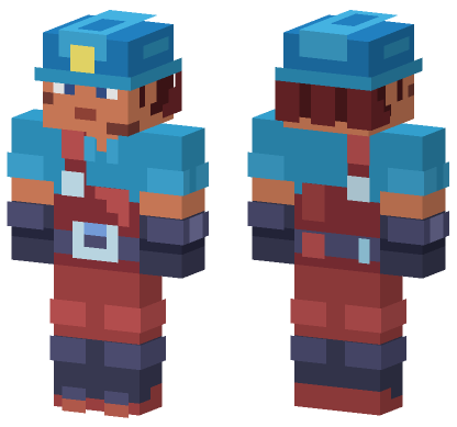 Flint Boy Minecraft Bedrock skin