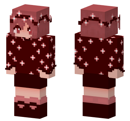 Flower Girl Skin Minecraft Bedrock skin