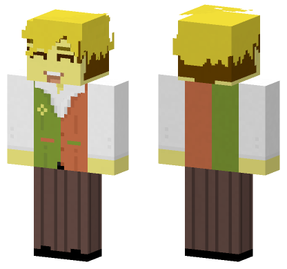 Flowerman Minecraft Bedrock skin