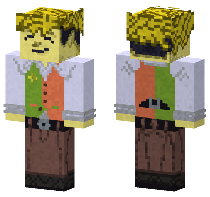 Flowery Deltarune Minecraft Bedrock skin