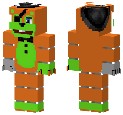 FNAF 5939032 Minecraft Bedrock skin