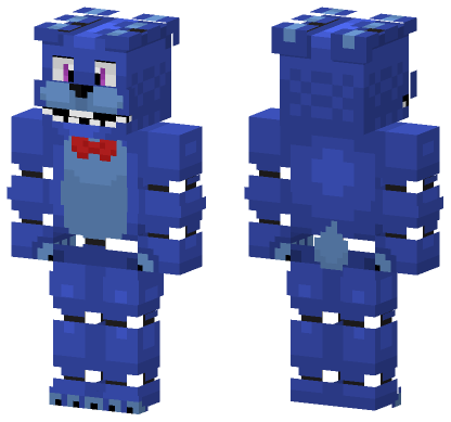 FNAF Adventure Bonnie Minecraft Bedrock skin