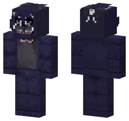 FNAF Bonnie The Bunny Minecraft Bedrock skin