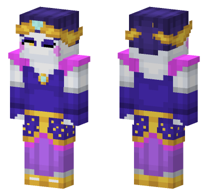 FNAF Glamrock Ballora Jesterverse Minecraft Bedrock skin