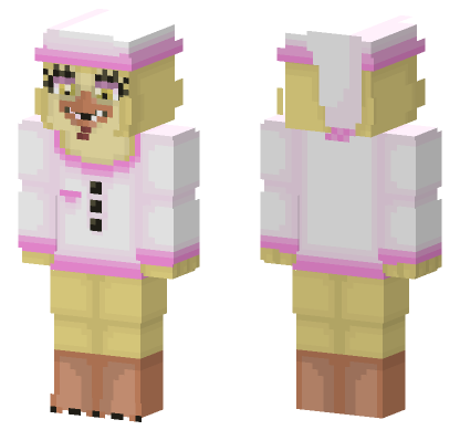 Fnaf Jr S Chica Minecraft Bedrock skin