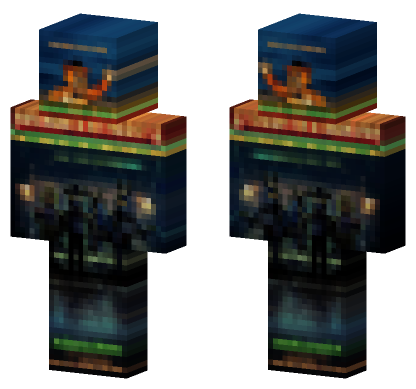FNAF Movie Poster Minecraft Bedrock skin