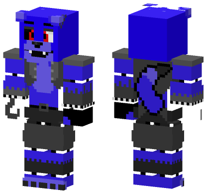 FNAF OC Character 01 Minecraft Bedrock skin