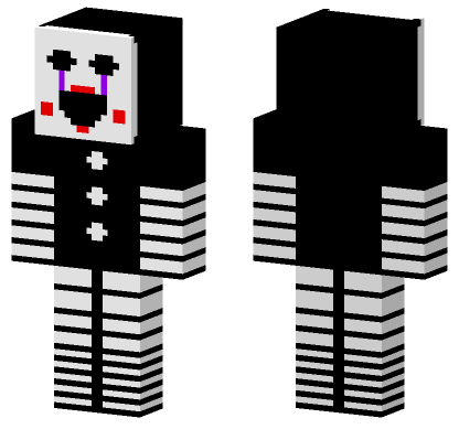 FNAF Puppet Skin Minecraft Bedrock skin