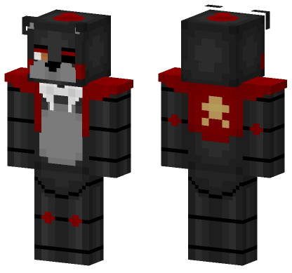 FNAF Regrets Lefty Season 3 Minecraft Bedrock skin