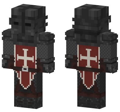 FNAF Templar Knight Minecraft Bedrock skin