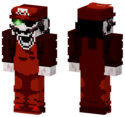 FNF Mario S Madness True Form Minecraft Bedrock skin