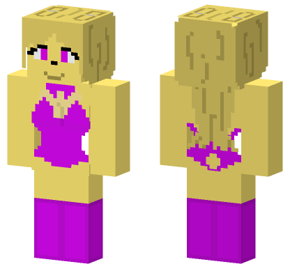 Fnia Spring Bonnie Minecraft Bedrock skin