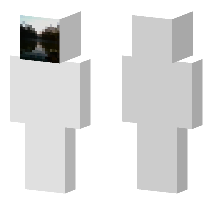 Forest River Reflection Minecraft Bedrock skin