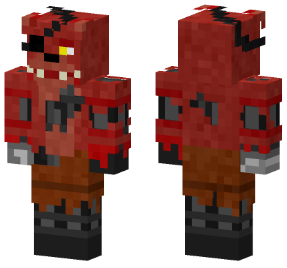 Foxy 1 Minecraft Bedrock skin