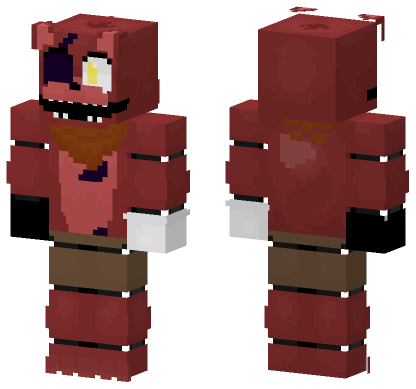 Foxy 6054228 Minecraft Bedrock skin