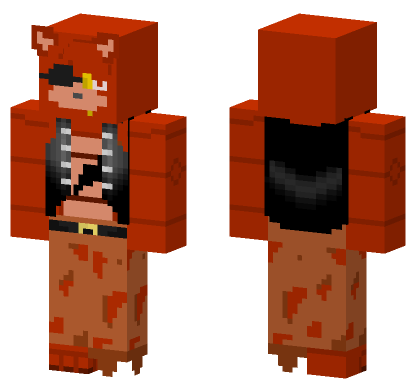 Foxy 6059996 Minecraft Bedrock skin