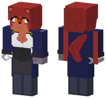 Foxy FNIA Skin Minecraft Bedrock skin