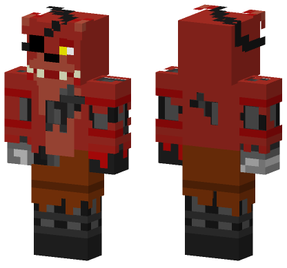 Foxy Skin Minecraft Bedrock skin