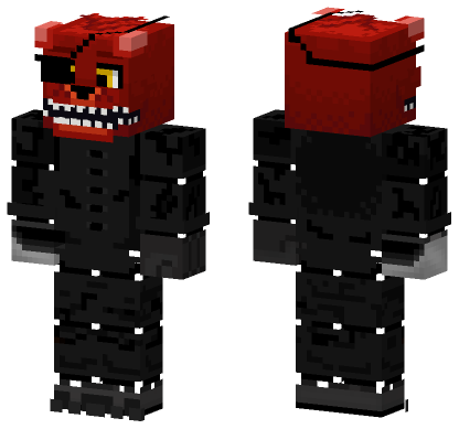Foxy The Disciple Minecraft Bedrock skin