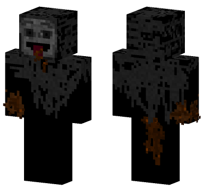 Freaky Poop Guy Minecraft Bedrock skin