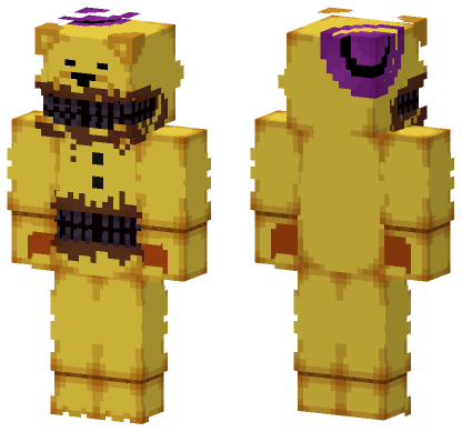 Fredbear 6099381 Minecraft Bedrock skin