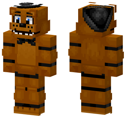 Freddy Fazbear 1980 1993 Minecraft Bedrock skin