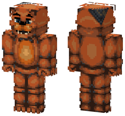 Freddy Fazbear Skin Minecraft Bedrock skin