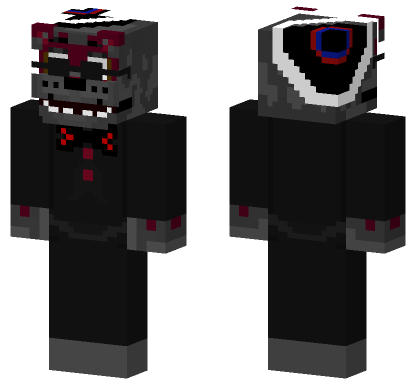 Freddy Fazbear Suit Minecraft Bedrock skin