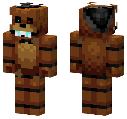 Freddy With Soul Minecraft Bedrock skin