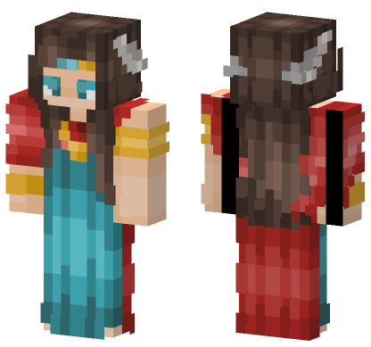 Freyia Minecraft Bedrock skin