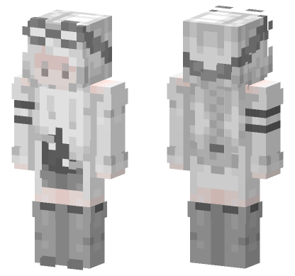 Frostfire Skin Minecraft Bedrock skin