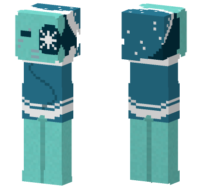 Frosty Star Dandy Astro Skin Minecraft Bedrock skin