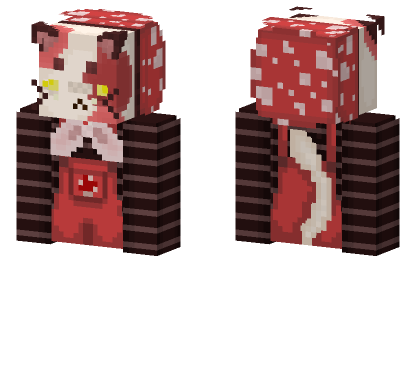 Fubg Mushroom Outfit Minecraft Bedrock skin