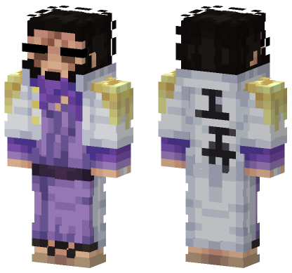 Fujitora Anime Skin Minecraft Bedrock skin