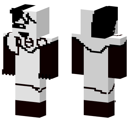 Funny Paper Education Skin Minecraft Bedrock skin