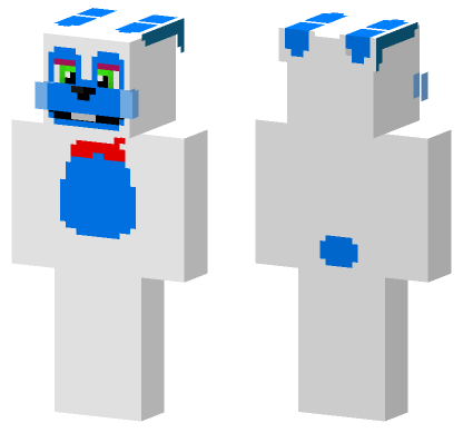 Funtime Bonnie Skin Minecraft Bedrock skin