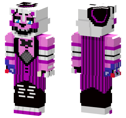 Funtime Freddy Revamped Minecraft Bedrock skin