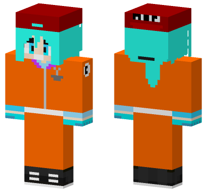 Future Bulma Minecraft Bedrock skin
