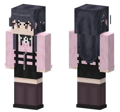 Fuyuko Mayuzumi Minecraft Bedrock skin