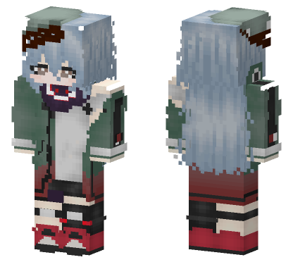 G11 Girl S Frontline Minecraft Bedrock skin