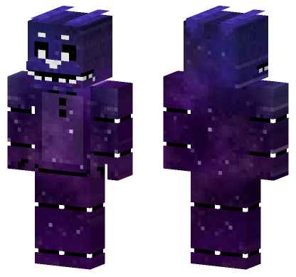 Galaxy Bonnie Skin Minecraft Bedrock skin