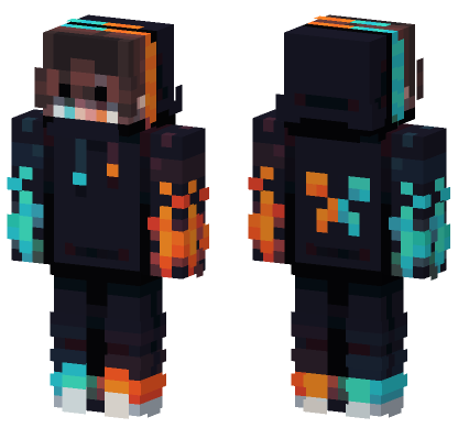 Gamer V2 Minecraft Bedrock skin