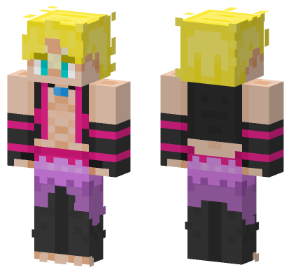 Garfiel Minecraft Bedrock skin